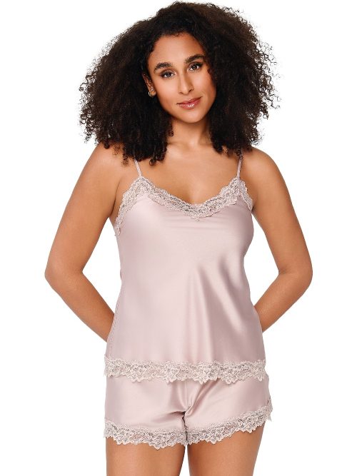 LingaDore Satín náttföt Shadow Grey