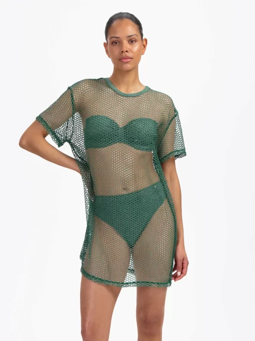 Beachclife Strandkjóll Green Glitter