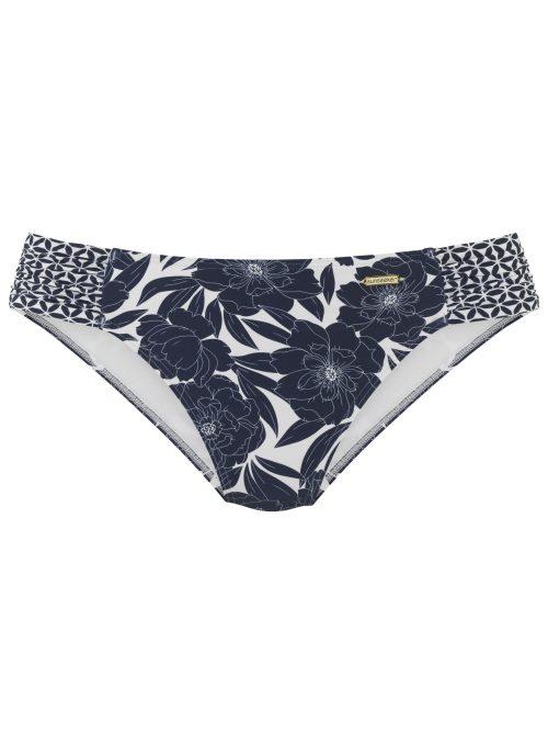 Lascana Blossom bikiníbuxur með rykkingu